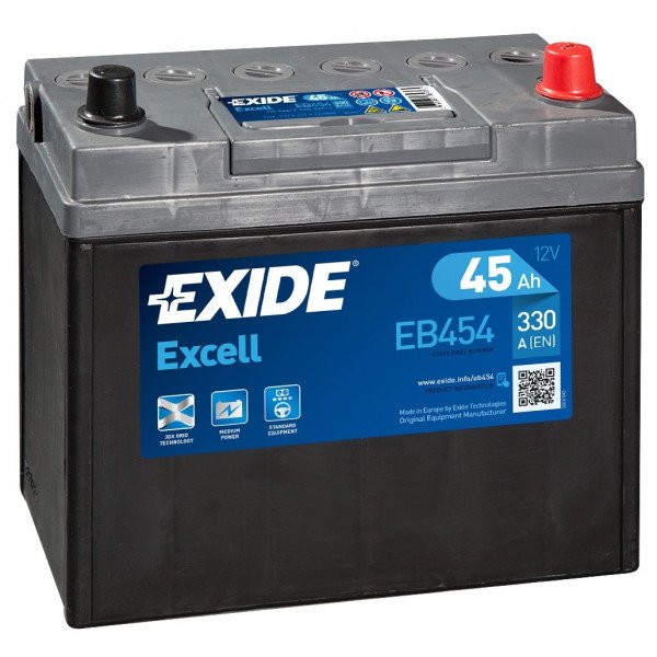 Akumuliatorius EXIDE 45 Ah 300 A EN 12V