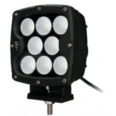 LED papildomas žibintas Black CREE 80W 7" Spot