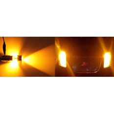 LED lemputė LED LB811Y - BA15s 4xHP LED 12-24V Amber