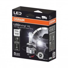 LED OSRAM H7 lemputės Gen2 12V-24V 14W 67210CW