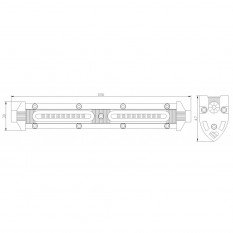 copy of Žibintas Light Bar - CREE 30W 9-32V Combo