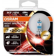 Lemputės Osram night breaker H7 +200% | Naujiena