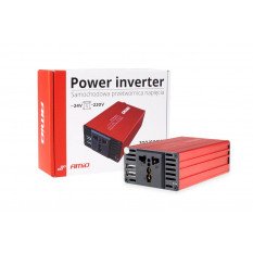 Power Inverter 24V/230V 300W/600W 2xUSB PI04