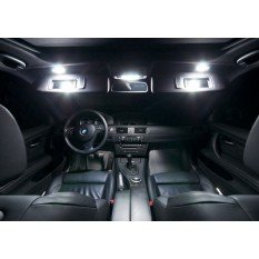 LED salono lempučių komplektas BMW F10 F01 F25 priekis