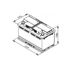 copy of Akumuliatorius Bosch 60Ah 640A