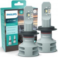 LED lemputės H7 12/24V 15W Ultinon Pro5100 HL Philips ryškios