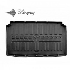 Guminis bagažinės kilimėlis DACIA Sandero Stepway III 2020+ (prestige/upper trunk) black /6018361