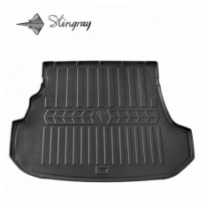 Guminis bagažinės kilimėlis SUBARU Forester SG 2002-2008 black /6029041