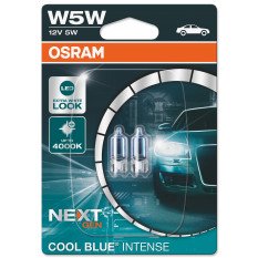 Osram lemputės W5W COOL BLUE intense NEXTgen