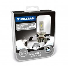 Tungsram LED Headlight Lamp H7 12V 24W Megalight LED +200