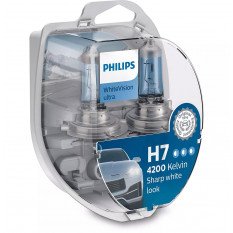 Lemputės Philips WhiteVision H7
