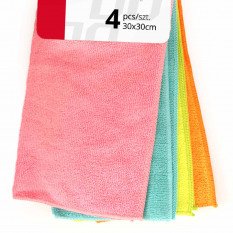 Microbifer cleaning towel 4 pcs 30x30 cm Cwash-02