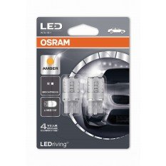 LED OSRAM lemputė WY21W 12V 1W (21W) W3x16d geltona