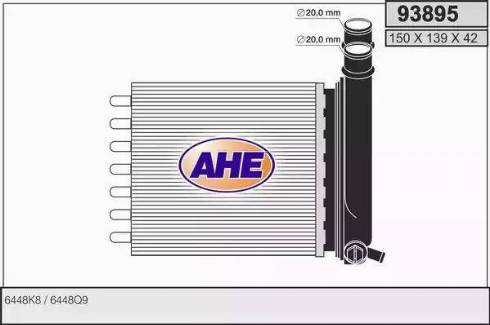 AHE 93895 - Šilumokaitis, salono šildymas autoreka.lt