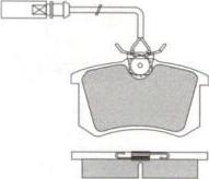 Aisin ASN-2292 - Stabdžių trinkelių rinkinys, diskinis stabdys autoreka.lt