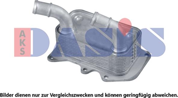 AKS Dasis 566010N - Alyvos aušintuvas, variklio alyva autoreka.lt