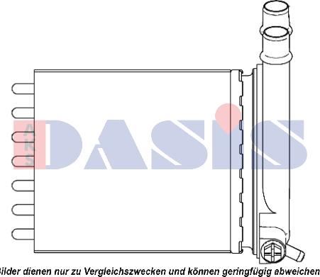 AKS Dasis 089006N - Šilumokaitis, salono šildymas autoreka.lt