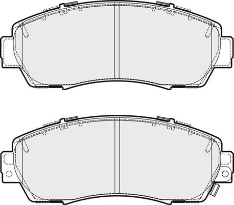 Magneti Marelli 363916061073 - Stabdžių trinkelių rinkinys, diskinis stabdys autoreka.lt