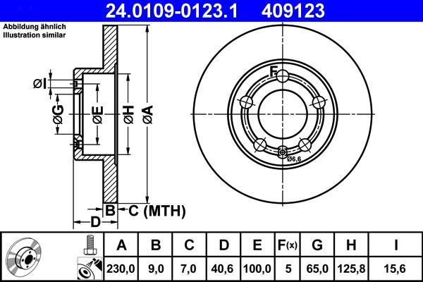 Lucas Electrical DF2805 - Stabdžių diskas autoreka.lt