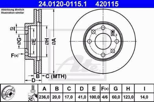 Alpha Brakes HTP-DW-002 - Stabdžių diskas autoreka.lt