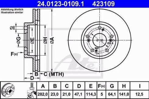 Alpha Brakes HTP-HD-044 - Stabdžių diskas autoreka.lt