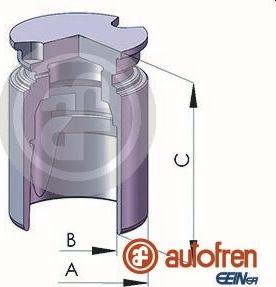 AUTOFREN SEINSA D025363 - Stūmoklis, stabdžių apkaba autoreka.lt