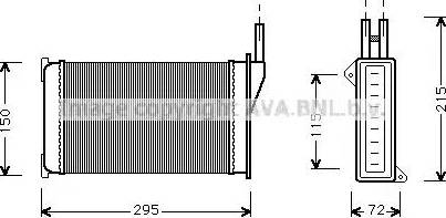 Ava Quality Cooling FD 6095 - Šilumokaitis, salono šildymas autoreka.lt