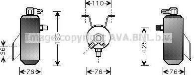 Ava Quality Cooling FD D342 - Džiovintuvas, oro kondicionierius autoreka.lt