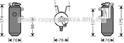 Ava Quality Cooling FD D333 - Džiovintuvas, oro kondicionierius autoreka.lt