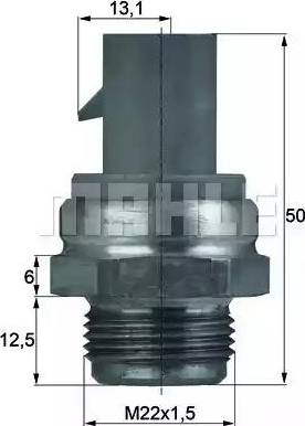 Behr TSW 14D - Temperatūros jungiklis, radiatoriaus ventiliatorius autoreka.lt