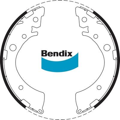 Bendix-AU BS1614 - Stabdžių trinkelių komplektas autoreka.lt