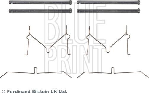 Blue Print ADBP480005 - Priedų komplektas, diskinių stabdžių trinkelės autoreka.lt