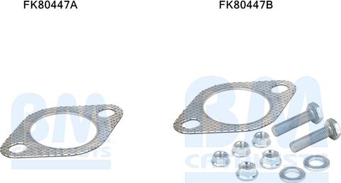 BM Catalysts FK80447 - Montavimo komplektas, katalizatoriaus keitiklis autoreka.lt