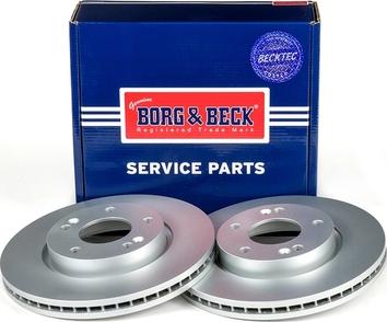 Borg & Beck BBD4495 - Stabdžių diskas autoreka.lt