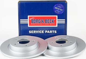 Borg & Beck BBD4450 - Stabdžių diskas autoreka.lt