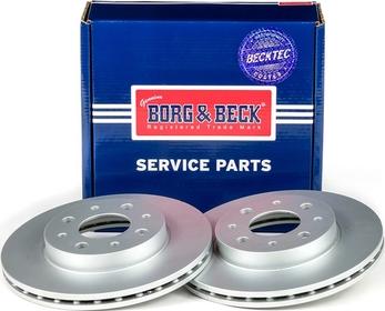 Borg & Beck BBD4406 - Stabdžių diskas autoreka.lt