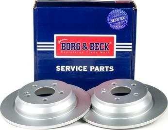 Borg & Beck BBD4489 - Stabdžių diskas autoreka.lt