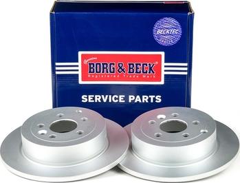 Borg & Beck BBD4599 - Stabdžių diskas autoreka.lt