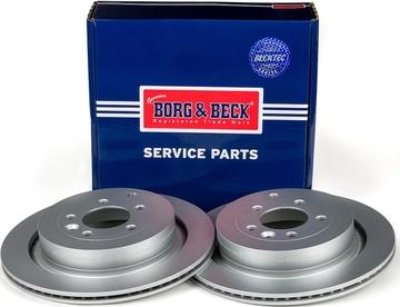 Borg & Beck BBD4533 - Stabdžių diskas autoreka.lt