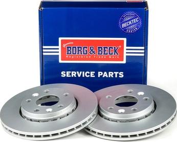 Borg & Beck BBD4640 - Stabdžių diskas autoreka.lt