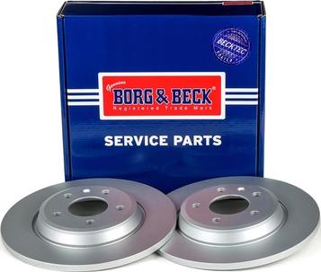 Borg & Beck BBD4635 - Stabdžių diskas autoreka.lt