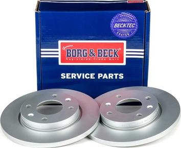 Borg & Beck BBD4098 - Stabdžių diskas autoreka.lt