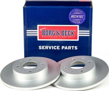 Borg & Beck BBD4001 - Stabdžių diskas autoreka.lt