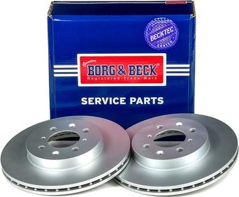 Borg & Beck BBD4081 - Stabdžių diskas autoreka.lt