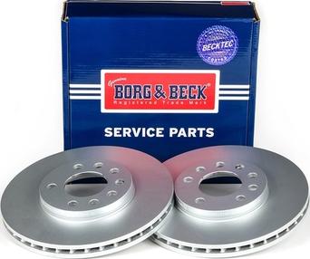 Borg & Beck BBD4074 - Stabdžių diskas autoreka.lt