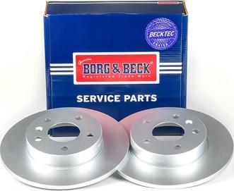 Borg & Beck BBD4114 - Stabdžių diskas autoreka.lt