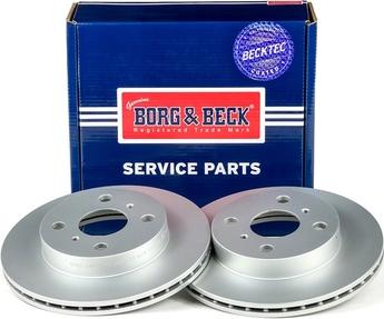 Borg & Beck BBD4173 - Stabdžių diskas autoreka.lt