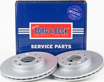Borg & Beck BBD4858 - Stabdžių diskas autoreka.lt