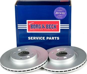 Borg & Beck BBD4317 - Stabdžių diskas autoreka.lt