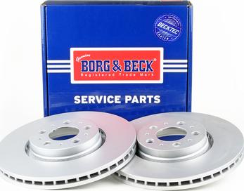 Borg & Beck BBD4389 - Stabdžių diskas autoreka.lt